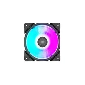 120mm PC case fan PCCOOLER HALO-RGB, 1000–2000 RPM, RGB lighting