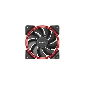 120mm PCCOOLER CORONA-RED Case Fan, 1000–1800 RPM, Red LED