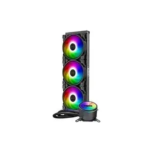 AIO liquid CPU cooler PCCOOLER GI-CX360 360mm radiator, 2000 RPM pump/fans