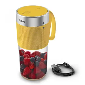 Портативный блендер Tefal Lightmix BL1C0230 аккумуляторный 0.3 л желтый нержавеющая сталь