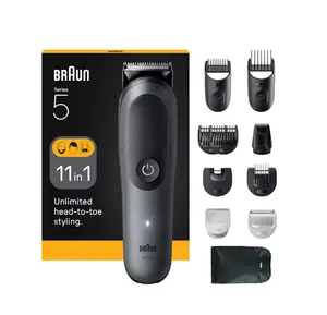 Matu griezēji Braun 80789913 Tumši pelēks AC Akumulators 120 min