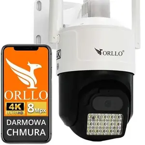IP Camera ORLLO Z17 Ultra 4K Rotatable GSM SIM