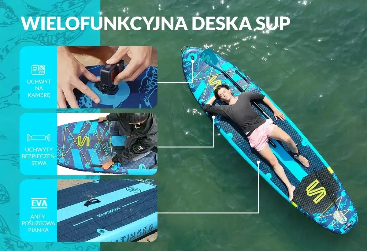 Надувная SUP-доска Skatinger Asiaticus Photo 2