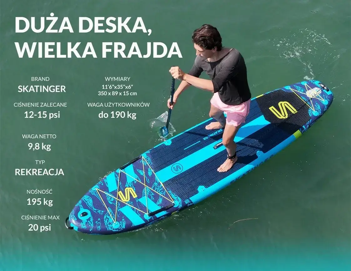 Надувная SUP-доска Skatinger Asiaticus Photo 3