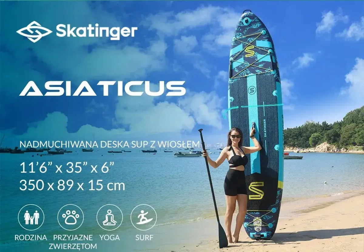 Надувная SUP-доска Skatinger Asiaticus Photo 5