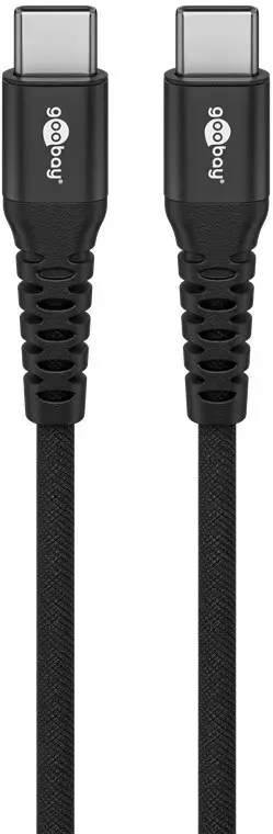 USB-C cable GOOBAY 73953 — 1 m textile Photo 2