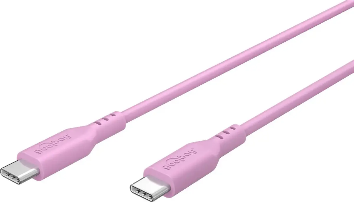USB-C cable GOOBAY 77746 — 1 m, silicone Photo 4