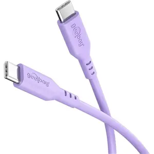 USB-C cable GOOBAY 77745 Silicone, 1 m, fast charging