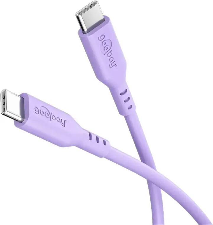 USB-C cable GOOBAY 77745 Silicone 1 m Photo 2