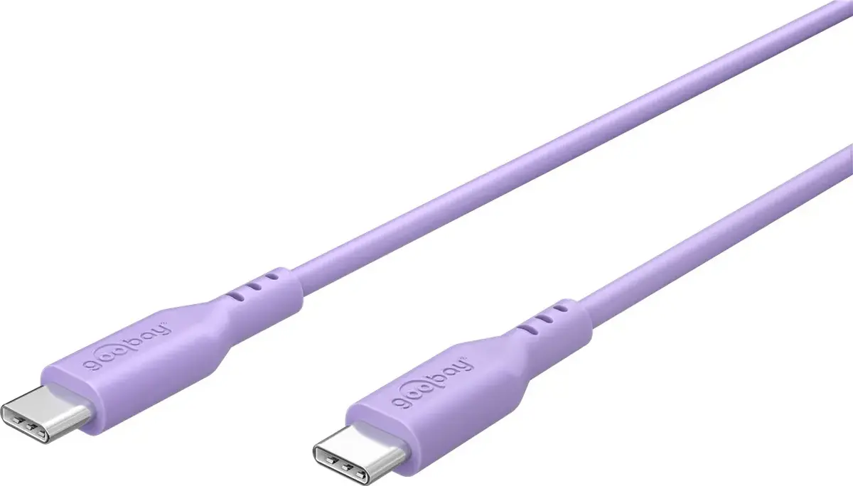 USB-C cable GOOBAY 77745 Silicone 1 m Photo 3