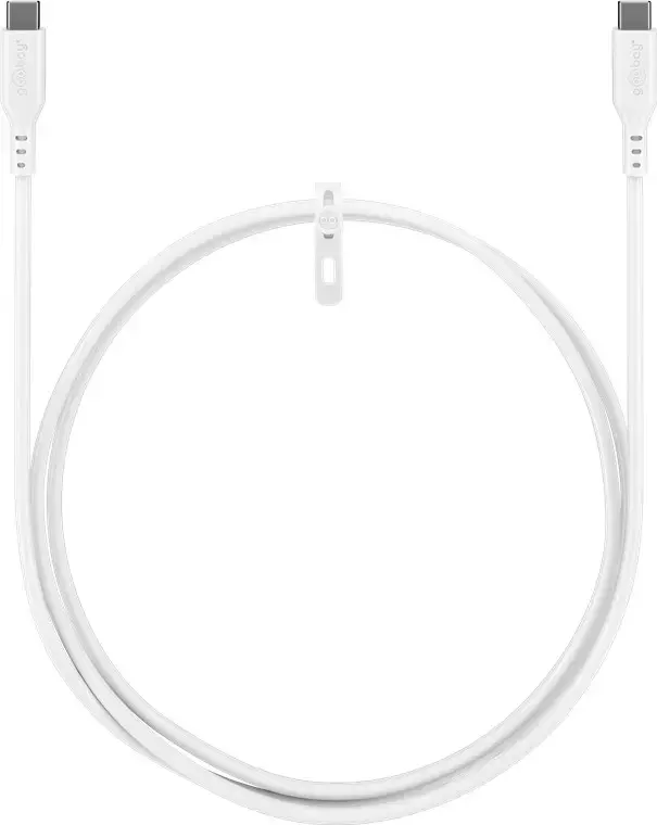 USB-C kabelis GOOBAY 77743 — 1 m, silikons, ātra uzlāde Photo 2