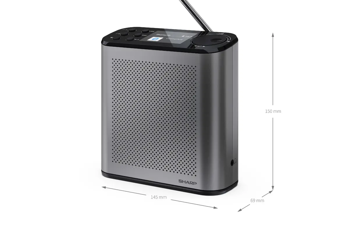 Sharp DR-P530 portable digital radio Photo 5