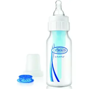 Barošanas pudele DRBROWNS 120 ml 0m+ — standarta ar barošanas sistēmu šķeltai lūpai/aukslējām