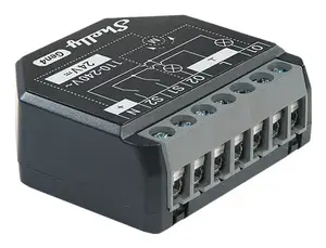 Shelly 2PM Gen4 blind/shutter actuator 2 channels, AC 110–240V, 2.4 GHz Wi‑Fi, 1.4 W, 8000 KB flash
