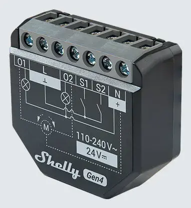 Shelly 2PM Gen4 привод для жалюзи 2 канала Photo 2