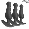 Анальная пробка ADDICTED TOYS НАБОР ИЗ 3 СИЛИКОН МОДЕЛЬ 1 Photo 2