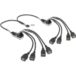 USB-хаб DELOCK 61072 — 8 портов USB 2.0, питание от шины