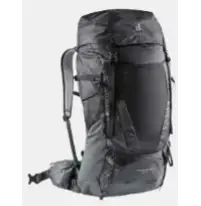 Рюкзак DEUTER Futura Air Trek 50 л — верхняя загрузка, 50 л (с расширением до 60 л), унисекс, чёрный