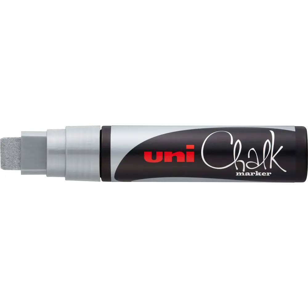 Marķieris MITSUBISHI Chalk Marker PWE-17K sudraba