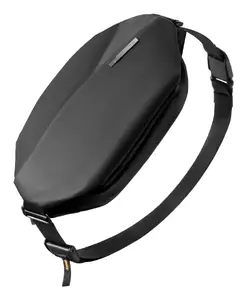 Pleca soma Inateck LB03014 — unisex poliesters 900D, rāvējslēdzēja aizdare, 4 l, melna