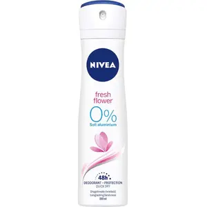Дезодорант-спрей Nivea Fresh Flower 150 мл — аэрозольный антиперспирант для ежедневной защиты