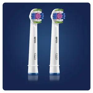 Toothbrush heads Oral-B 3D White Clean Maximiser 2 pcs White CleanMaximiser technology 10.9 g