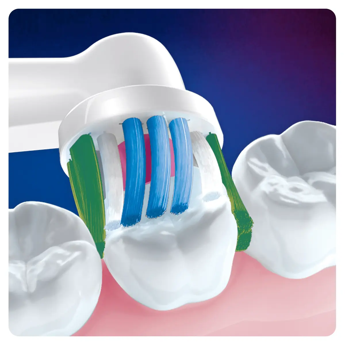 Toothbrush Heads Oral-B 3D White Clean Maximiser 2 pcs Photo 7
