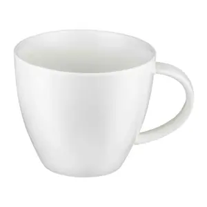 Cup Ambition Kubiko porcelain 220 ml — white