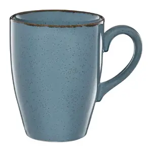 Porcelain mug Ambition 350 ml blue – model 4604392