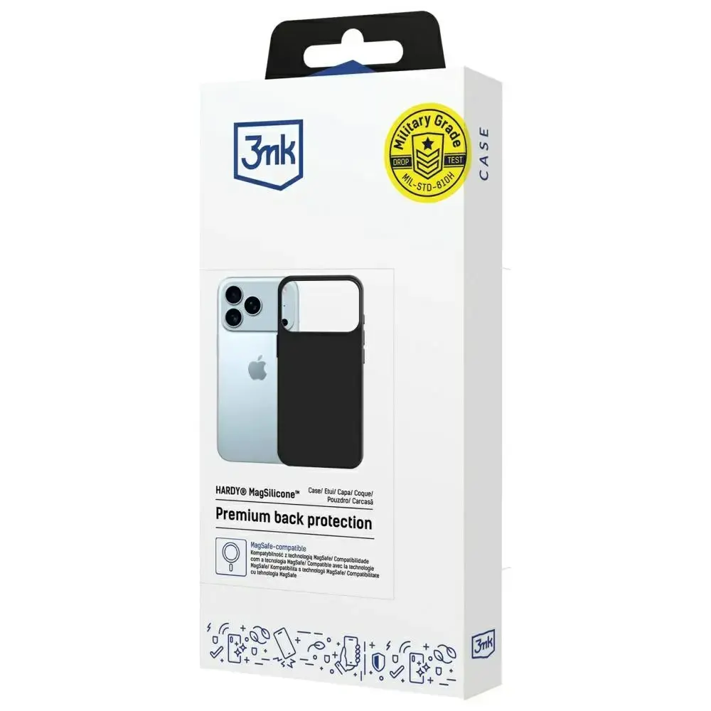 3MK Hardy MagSilicone vāks iPhone 17 Pro Max Photo 2
