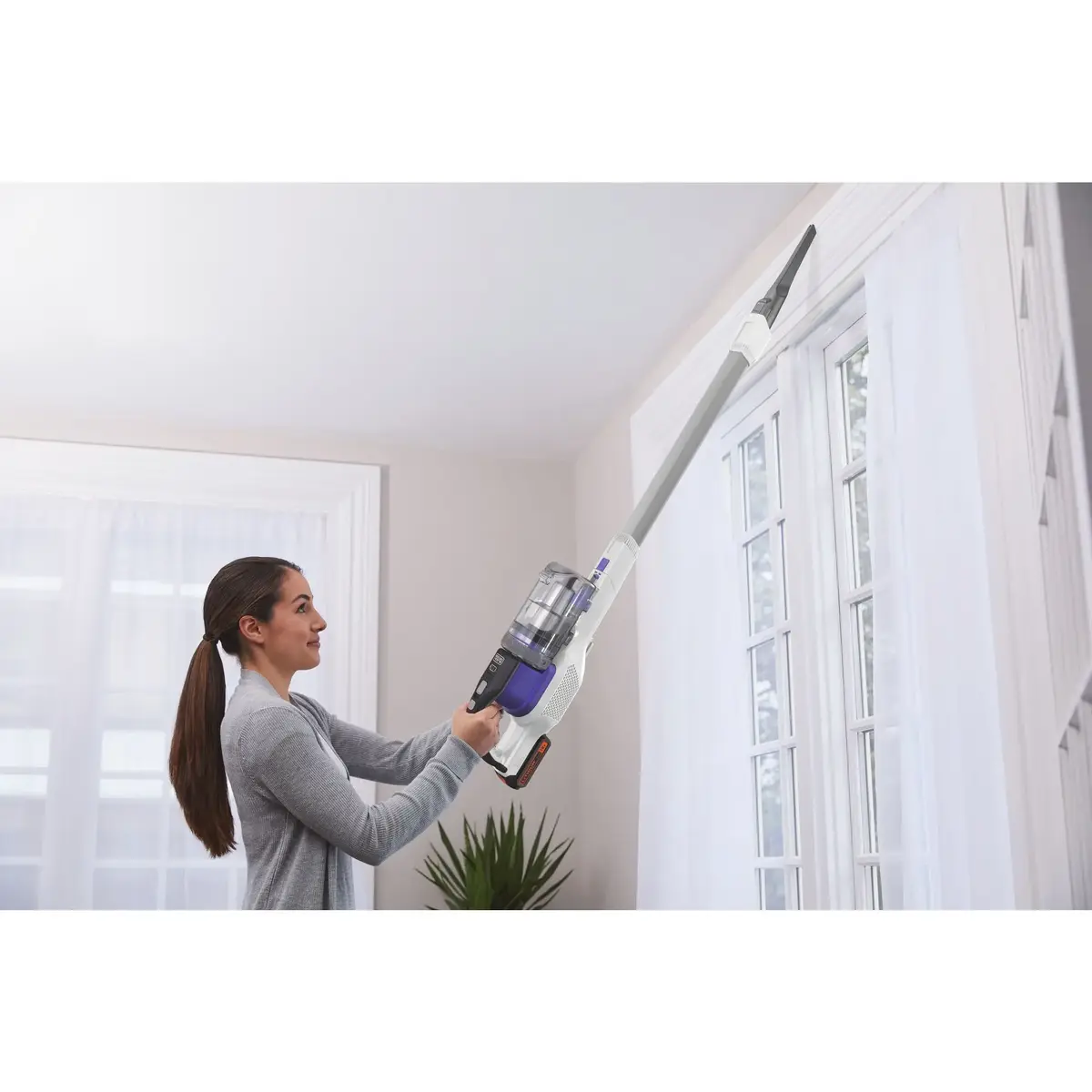 Stick putekļsūcējs Black & Decker BHFEV1825CP-QW Photo 10