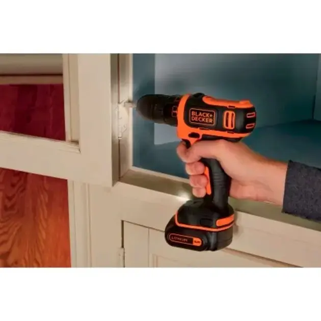 Cordless Drill Black+Decker BDODD12KA Photo 4