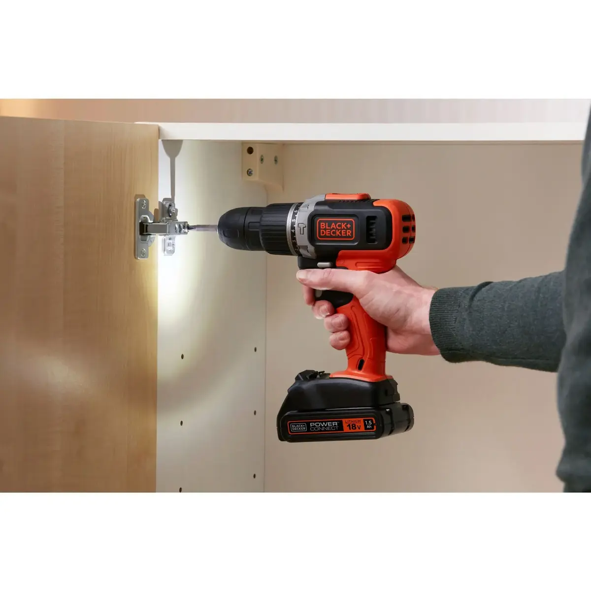 Cordless Impact Drill BLACK+DECKER BCKSB02 Photo 4