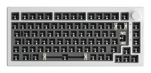 Akko 5075B VIA DIY Kit 75% Mechanical Keyboard Barebone White