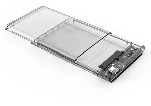 Внешний корпус для 2,5" HDD/SSD ORICO 2139C3 USB-C 5 Гбит/с — прозрачный