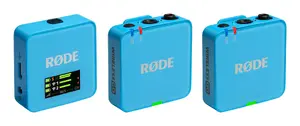 RØDE Wireless GO III bezvadu mikrofonu sistēma, zila