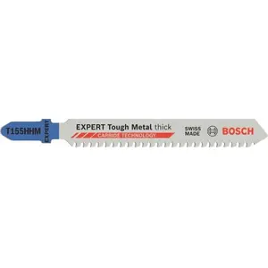 Полотна для лобзика Bosch EXPERT Tough Metal T155HHM — 3 шт., для резки твёрдого металла
