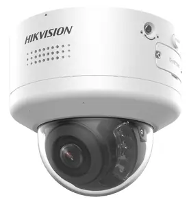 Hikvision Pro Series DS-2CD2746G2H-IPTRZS2U/SL Dome IP Security Camera, 4MP, 2.8-12mm Motorized Lens, Outdoor