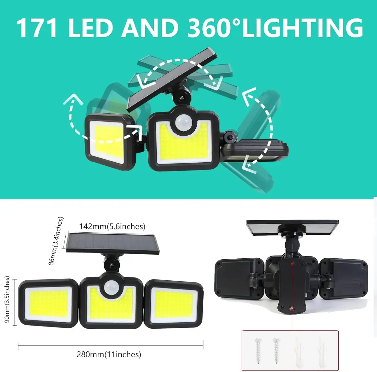 Настенный светильник E-LIGHT LS6 Solar Sensor 3in1 Photo 7