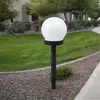 E-LIGHT ELIG-GLO-10CM-WH солнечные садовые шары — 3 шт. Photo 4