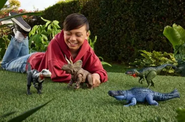 MATTEL Jurassic World Eotriceratops figūriņa Photo 6