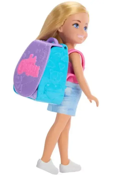 Mugursoma MATTEL Barbie Chelsea JBF46 ar kaķēnu Photo 6
