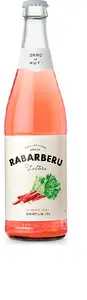 Gardu Muti Rabarberu zelteris 0,5 l — rabarberu sīrupa koncentrāts stikla pudelē