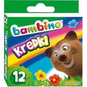 Colored pencils Bambino, 12 colors, licensed Bambino set
