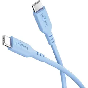 USB-C cable GOOBAY 77741, 1 m, silicone, fast charging