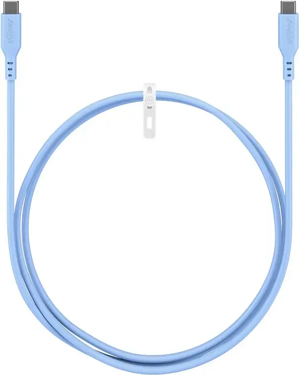 Кабель USB-C GOOBAY 77741 — 1 м силиконовый Photo 2