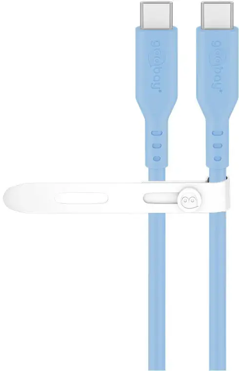 Кабель USB-C GOOBAY 77741 — 1 м силиконовый Photo 5