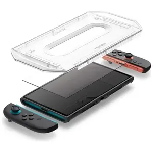 Tempered glass screen protector Spigen Glas.TR EZ FIT for Nintendo Switch 2 — Anti-scratch, pack of 2