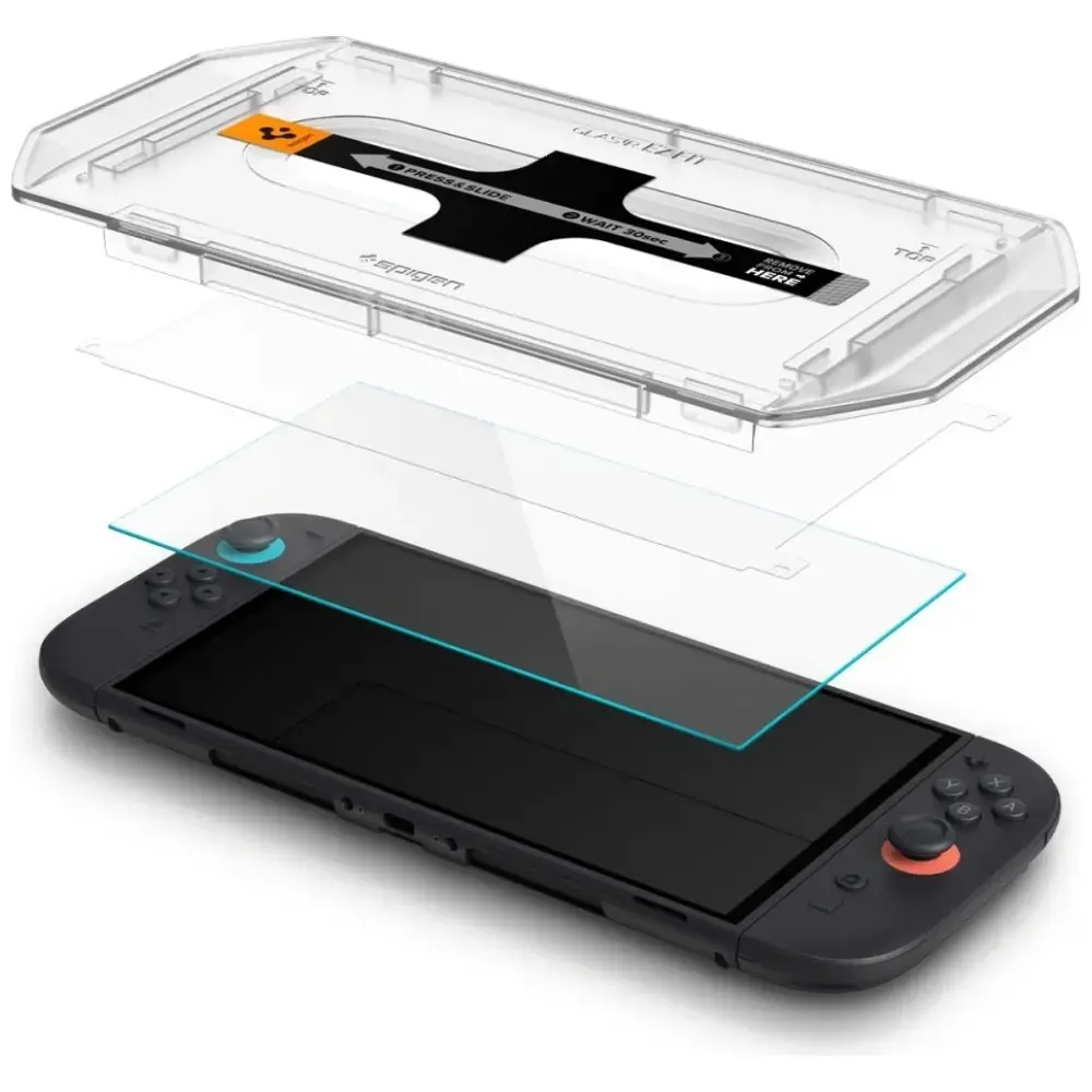 Spigen Glas.TR EZ FIT stikls priekš Nintendo Switch 2 Photo 5