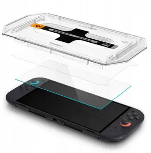 Tempered glass screen protector Spigen Glas.TR EZ FIT for Nintendo Switch 2 — Anti-scratch, pack of 2